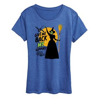 Women's The Wizard Of Oz Slippers Graphic Tee
