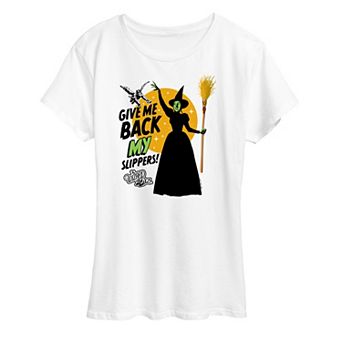 Women's The Wizard Of Oz Slippers Graphic Tee