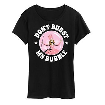 Women's The Wizard Of Oz Burst My Bubble Graphic Tee