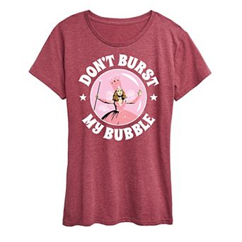 Women's The Wizard Of Oz Burst My Bubble Graphic Tee