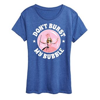 Women's The Wizard Of Oz Burst My Bubble Graphic Tee