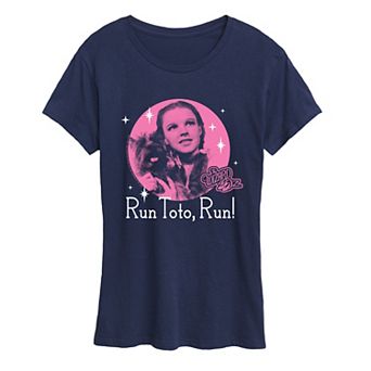 Women's The Wizard Of Oz Run Toto Run Graphic Tee
