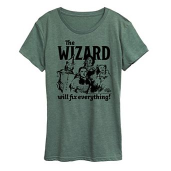 Women's The Wizard Of Oz The Wizard Graphic Tee