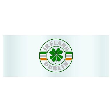 Ireland Clover Stamp Graphic Tritan Tumbler
