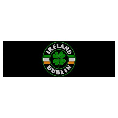 Ireland Clover Stamp Graphic Travel Mug