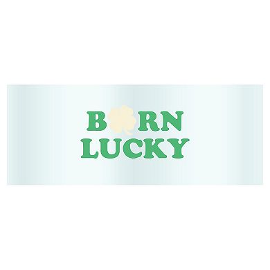 Born Lucky Clover Graphic Tritan Tumbler