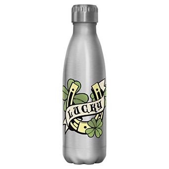 Lucky Horseshoe Graphic Stainless Steel Bottle