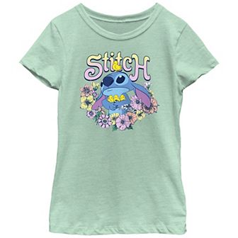 Disney's Lilo & Stitch Duckling Holding Stitch Girls Graphic Tee