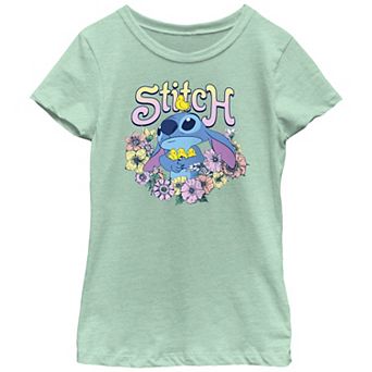 Disney's Lilo & Stitch Duckling Holding Stitch Girls Graphic Tee