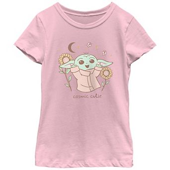 Girls The Mandalorian The Child Cosmic Cutie Graphic Tee