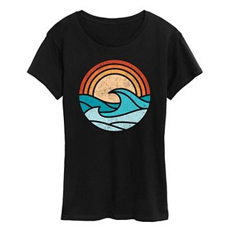 Women's Wave Scene Graphic Tee