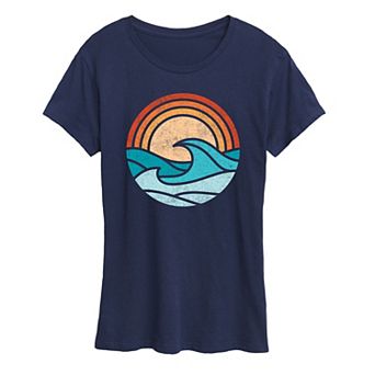 Women's Wave Scene Graphic Tee