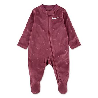 Newborn Baby Nike Essentials Footed Coverall