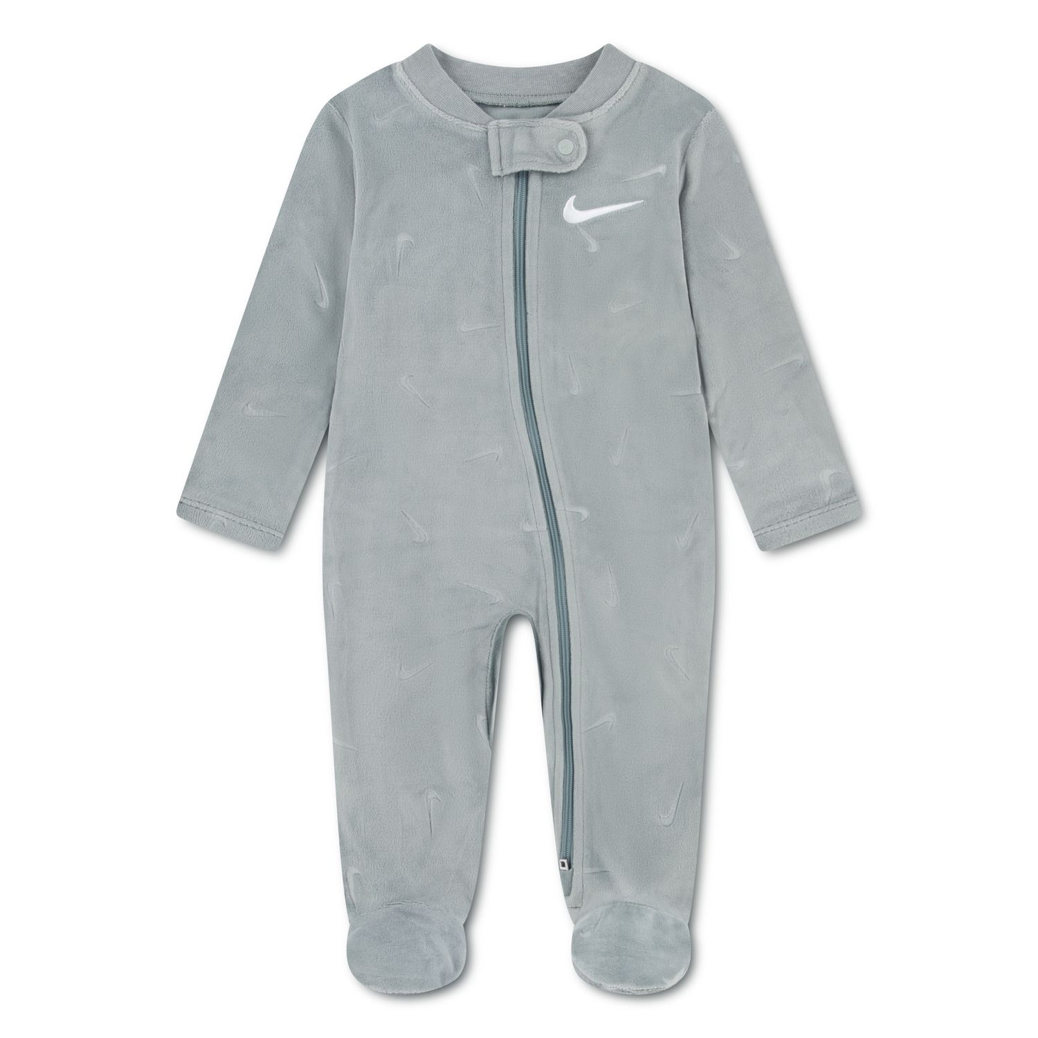 Комбинезон Nike Essentials для новорождённого с закрытыми ножками, цвет: Зелёный — фото 1