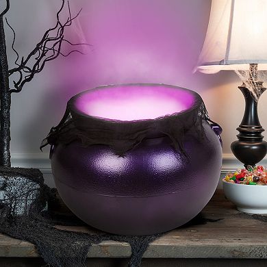 Gemmy Misting Halloween Cauldron Decor
