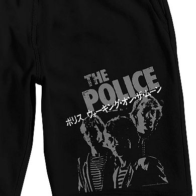 Men's The Police Japanese Sleep Shorts