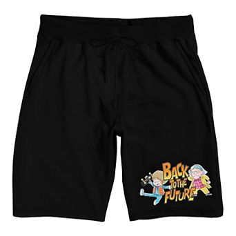 Men's Back To The Future Pajama Shorts