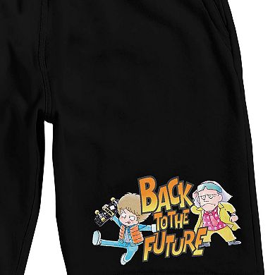 Men's Back To The Future Sleep Shorts