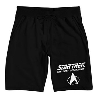 Men's Star Trek Next Generation Logo Pajama Shorts