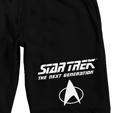 Men's Star Trek Next Generation Logo Pajama Shorts