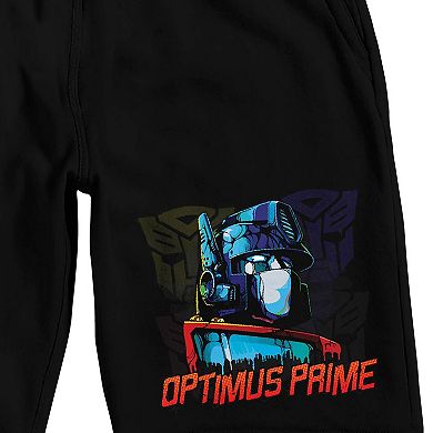 Men's Transformers Optimus Prime Pajama Shorts