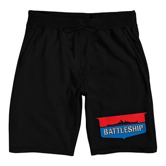 Men's Battleship Shield Logo Pajama Shorts