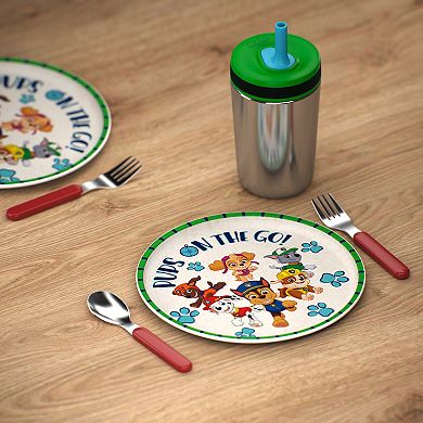 Zak Designs Paw Patrol 8-in. Melamine Bamboo Plate With Rim