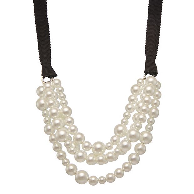 Vera wang deals pearl necklace