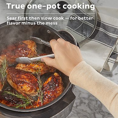 Instant Superior Slow Cooker + Multifunctional Cooker with Bonus Accessories