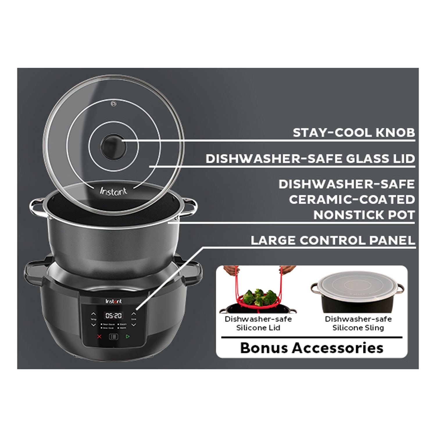 Instant Pot Superior Slow Cooker