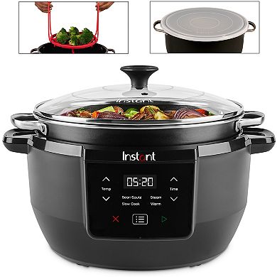 Instant Superior Slow Cooker + Multifunctional Cooker with Bonus Accessories