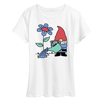 Women's Gardening Gnome Graphic Tee