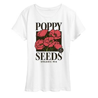 Women's Poppy Seed Packet Graphic Tee
