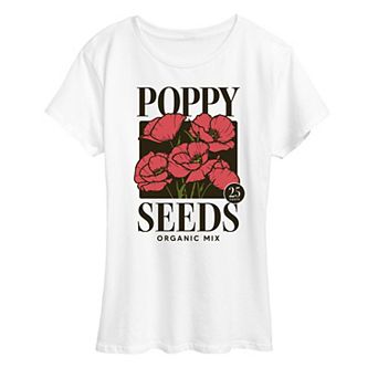 Women's Poppy Seed Packet Graphic Tee