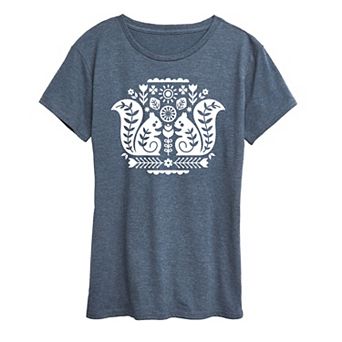 Women's Scandinavian Squirrels Graphic Tee