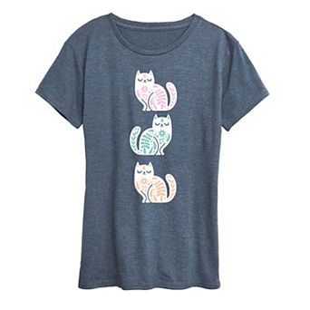 Women's Scandinavian Cats Graphic Tee