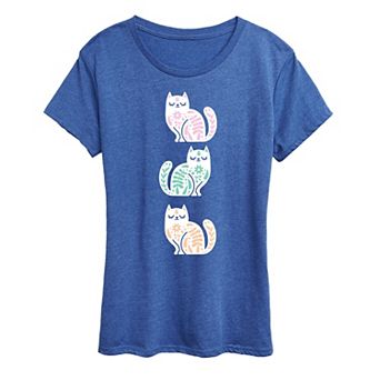 Women's Scandinavian Cats Graphic Tee