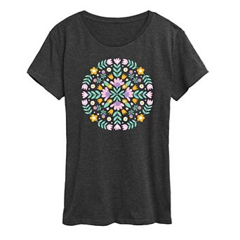 Women's Scandinavian Decorative Oversized Tee