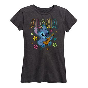 Disney's Lilo & Stitch Women's Aloha Stitch Graphic Tee