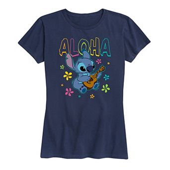 Disney's Lilo & Stitch Women's Aloha Stitch Graphic Tee