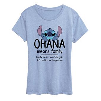 Disney's Lilo & Stitch Women's Ohana Graphic Tee