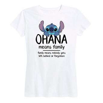Disney's Lilo & Stitch Women's Ohana Graphic Tee