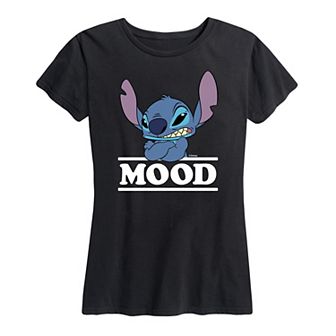 Disney's Lilo & Stitch Women's Mood Graphic Tee