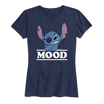 Disney's Lilo & Stitch Women's Mood Graphic Tee