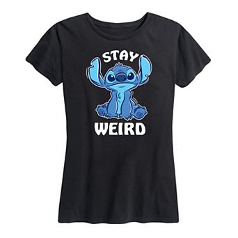Disney's Lilo & Stitch Women's Stay Weird Graphic Tee