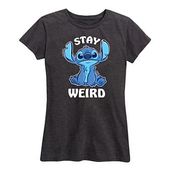 Disney's Lilo & Stitch Women's Stay Weird Graphic Tee