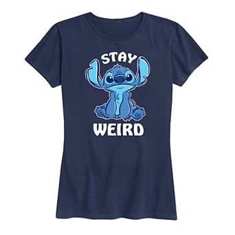 Disney's Lilo & Stitch Women's Stay Weird Graphic Tee