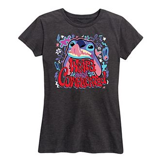 Disney's Lilo & Stitch Women's Weird Graphic Tee