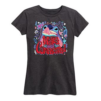 Disney's Lilo & Stitch Women's Weird Graphic Tee
