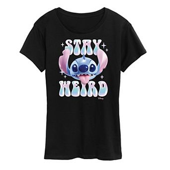 Disney's Lilo & Stitch Women's Stay Weird Graphic Tee